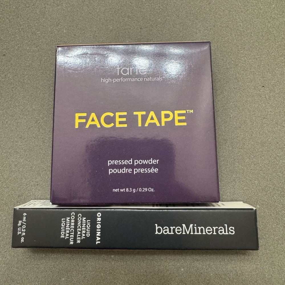 tarte shape tape face power and bare essentials Concealer in Light-Medium